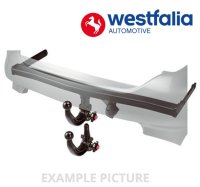 WESTFALIA Gancio traino A40V rimovibile BMW Serie 5 E61...